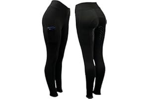 Astile Equestrian Riding Tights Silicon Seat Riding Leggings