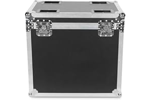 FIERYZEAL Flightcase mit Rollen 2 IN 1 Fly Case Für 2PCS Mini 230W 7r Beam Moving Head Licht Bühnenlicht