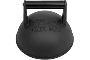 Kamado SUMO Fonte Burger Melt Dome Cover, Cloche à Chaleur Burger Cloche BBQ Grill Accessoires Fait Fondre Le Fromage - Burger Dome pour l'intérieur ou l'extérieur