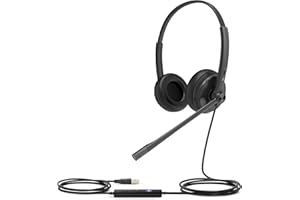 Yealink Telefonia Uh34 Dual Teams USB Headset