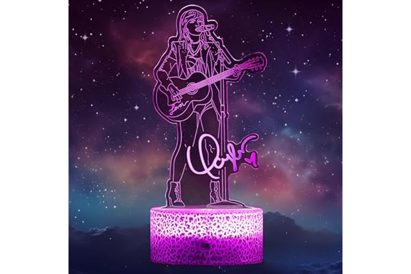 QQAAMZ Taile Swei Fute Luz De Noche,Taile Swei Lampada 16 Colores Control Remoto Touch 3d Led Lampara Decorativa Para Habitación De Niños Anime Gadget Lampada De Regalo De Cumpleaños