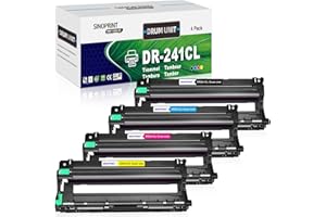SINOPRINT DR241CL Trommel Kompatibel für Brother DR-241CL DR241 für MFC-9332CDW Trommeleinheit Brother DCP-9022CDW MFC-9142CDN HL-3142CW HL-3152CDW HL-3150CDW HL-3140CW Brother MFC 9332CDW Trommel