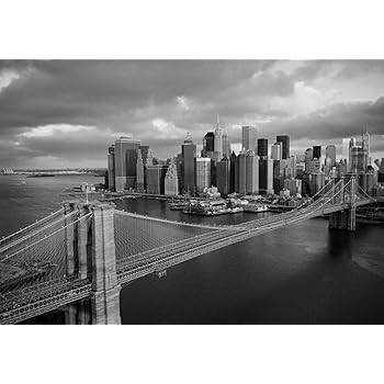 Papier Peint Photo New York Skyline 254x183 Cm - Nicewall - Panoramique Mural