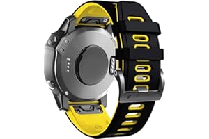 ANBEST bransoletka silikonowa do zegarka Fenix 6X / 5X Plus/Fenix 6X Pro/Fenix 3 / Fenix 3 HR/wyjście MK1 / D2 Delta PX / D2 Charlie Smartwatch
