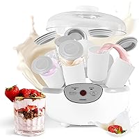 Duronic YM1 Yaourtière électrique Programmable 1 Pot De 1500 Ml