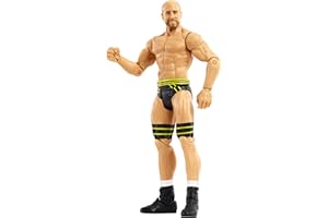 WWE Lucha Libre Cesaro 6 Pulgadas Figura de Acción - Wrestlemania 32 Juguete - Smackdown Raw
