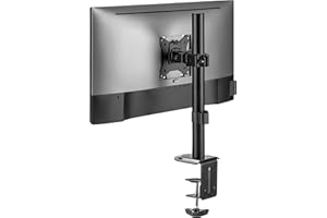 Superior Electronics Supporto da Tavolo Universale per Monitor 17-32", Montaggio a Scrivania, Regolabile in Altezza, per Gaming/Home Office, VESA 75x75/100x100, 9kg - SUPSPC001