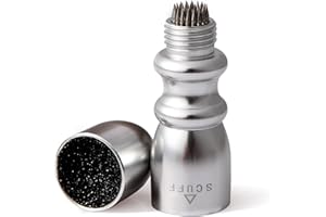 HOGAR AMO Billiard/Pool/Snooker Bowtie Cue Tips Stick Cue Care Accessory Scuffer-Shaper-Aerator 3-in-1 Stainless Steel Billiard Cue Tip Tool Repair Tools