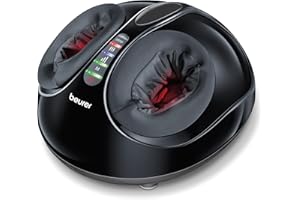 ‎BEURER Beurer FM 90 Fußmassagegerät, mit Luftkompressionsmassage, Wärmefunktion, drei Shiatsu-Massage Kombinationen