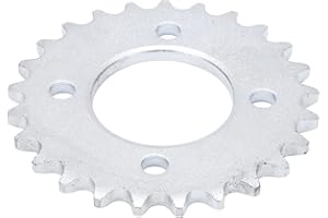 HAPIVIDA Kettenrad Hinten 420 Kette 25 Zähne 48mm Motorrad Hinterrad Kettenräder Stahl Kettenrad Ritzel Hinten Motorrad Ersatzzubehör für Karts Motorräder Atvs