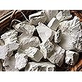 Pmw - Cleaned Kaolin Clay Chunks - Edible - Cosmetic Grade - Original - 100 Grams, White