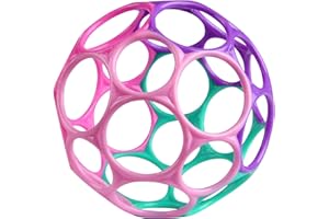 Oball Classic, Flexibles und leicht Greifbares Design für Kinder Jeden Alters, Pink/Lila