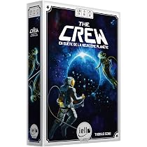 IELLO The Crew (VF) – Jeu De Cartes Coopératif Spatial – 50 Missions, Difficulté Croissante, Communication Limitée – Pour Toute La Famille