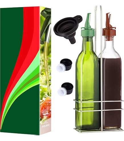 Bouteille En Verre Pour Huile D'Olive – Pratique, Élégante Et Parfaite Pour Voyager