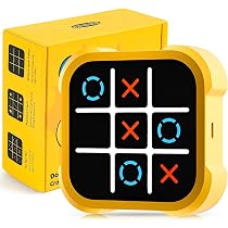 Consola De Juegos Electrónica 5 En 1 – Tres En Raya, Persecución, Memoria Y Whack-a-Mole, Portátil Con Baterías AA (no Incluidas) Para Niños Y Adultos En Viajes