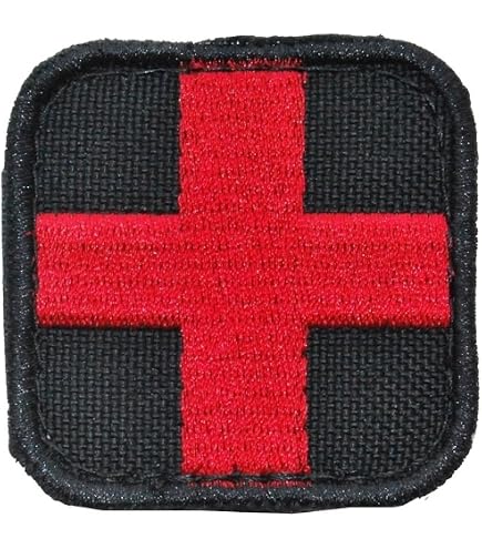 thumbnail image 2 of Subdued First Aid Kit Patch 2x3.25 - IFAK Medic Tactical Morale Fastener 2 of 12