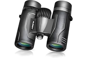 SLOKEY DISCOVER THE WORLD Jumelles 8x32 Slokey – Légères, Petites et Compactes avec une Optique Supérieure pour des Heures de Vues Nettes et Brillantes en HD. Pour Observer les Oiseaux, les Randonnées & les Événements Sportifs