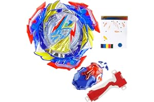 Zelzen Bey Metal Fusion Blade con Launcher, Bey Burst Starter Trottola da Combattimento, Natale Compleanno Battaglia Trottola Regali per i Bambini Giocattoli di Partito 193