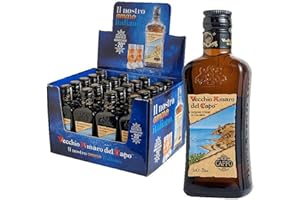 VECCHIA AMARO DEL CAPO LIQUORE VECCHIO AMARO DEL CAPO MIGNON 50ML X 24 LIQUORE ERBE CALABRIA DIGESTIVO