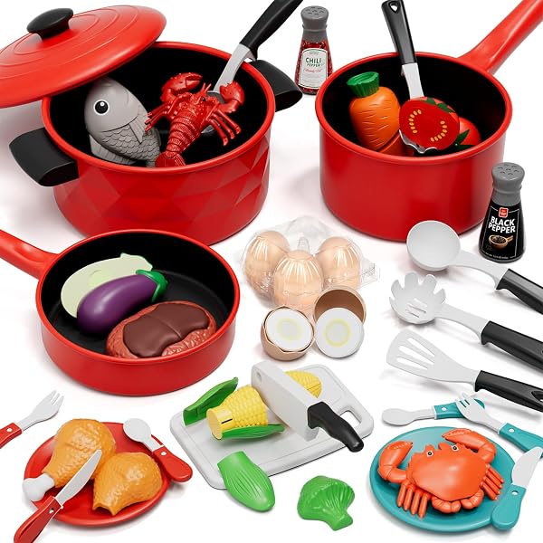 Cuisinière Dînette Casdon Morphy Richards - Jouet Enfant 3 Ans+ - Grille-Pain, Cafetière, Bouilloire - Version Pastel