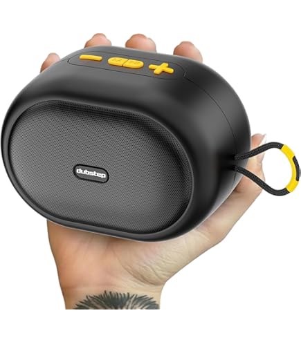 SoundSonic Portable Wireless Speaker, 8W Power Output, 75dB Noise