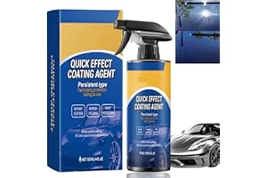 CHUNXIN Advanced Car Quick-Acting Coating Agent Spray,Advanced Quick Ceramic Coating Spray,3 in 1 High Protection Quick Effect Coating Agent,120ml Quick Effect Coating Agent,Hydrophobic & High Gloss Shield