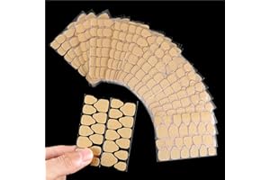 simarro Dwustronne naklejki z klejem do paznokci, 600 sztuk, przezroczyste naklejki na paznokcie sztuczne paznokcie, akcesoria do studia paznokci, dekoracja do manicure (12 rozmiarów)