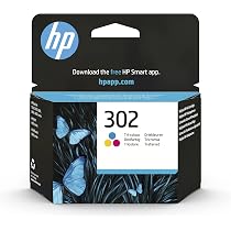 Cartouche D'encre HP 302 Originale Noire (F6U66AE) - Standard - Neuf Scellée