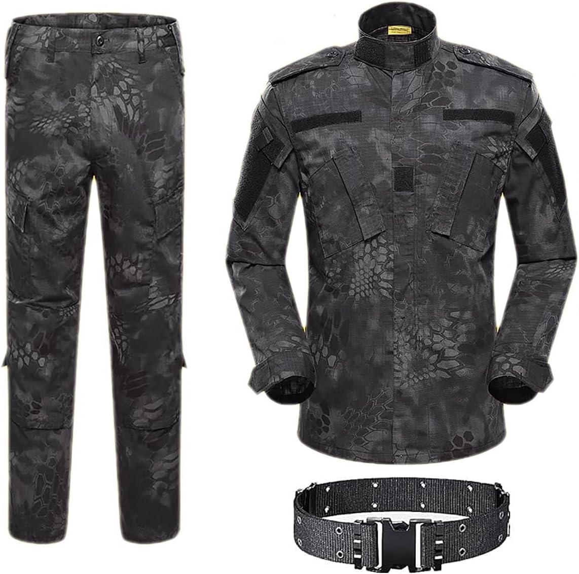 ATAIRSOFT Táctico Hombres BDU Combate Uniforme Chaqueta Camisa y pantalón Traje para el Juego de Guerra de Caza Militar Airsoft Paintball Militar