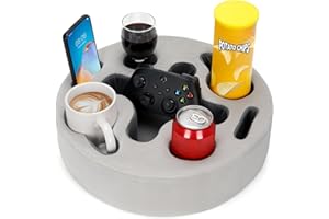 INNO STAGE Supporto per tazza da divano, supporto per tazza da divano, organizer per bevande, per letto, camper, TV, auto, grotta degli uomini, barca, telecomando, snack, regalo per divano, patate, feste per