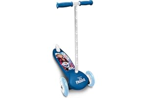 Stamp- Trottinette Steering Frozen II 3 Roues Disney Anna, Elsa Ruote da BALANCIERE, Colore Blu, 66 cm, RN244045