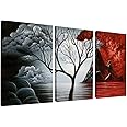 Wieco Art the Cloud Tree High Definition Canvas Print for Abstract Painting Modern Canvas Wall Art for Wall Decor XL