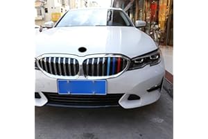 DIYUCAR - Strisce decorative per griglia anteriore auto, 3 colori, per G20 Serie 3 2020