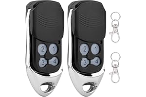 LAWOHO Lot de 2 émetteurs manuels pour Porte de Garage LiftMaster/MotorLift/Chamberlain 8433" ou 9433" avec E/EML/EWK pour Motorlift ML700/ML750/ML850 pour LiftMaster LM5580/LM600/LM800