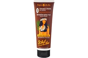 SOLEIL DES ILES Soleil des Îles | Graisse à Traire au Monoï de Tahiti en Tube - Accélérateur de Bronzage - "Sensation Peau Nue" - Sans Paraben - Parfum des Iles– Fabriqué en France