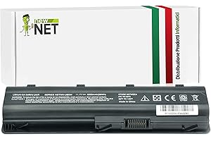 MALEDETTA BATTERIA Batteria POTENZIATA HQ 5200mAh 10,8V per portatile HP-compaq Pavilion g6, g6-1000, g6-1000sa, g6-1002sg, g6-1003tx, g6-1004sa, g6-1005tu, g6-1006tu, g6-1007sa, g6-1008tx, g6-1009ea, g6-1009sa, g6-1009tx, g6-1010ea, g6-1010sa, g6-1010tx, g6-1011sg, g6-1011tx,