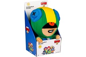 Brawl Stars Leon The Chameleon przytulanka pluszowa, 30 cm wysokości, pluszowa lalka, P.M.I. oficjalnie licencjonowane zabawki, supercell, prezent dla graczy, do kolekcjonowania