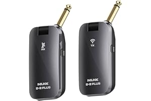 Sistema inalámbrico para guitarra NUX de 2,4 GHz y 4 canales