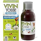 Vivin Tosse Pediatrico - Sciroppo Per Tosse Secca E Grassa A Base Di Estratti Vegetali E Miele, Promuove lidratazione del muc
