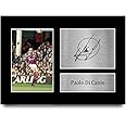 HWC Trading Paolo Di Canio Signed A4 Printed Autograph West Ham United Photo Display