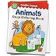 Colouring Book of Animals: Creative Crayons Series - Crayon Copy Colour Books