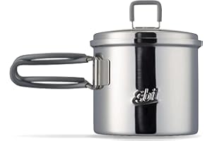 Esbit Olla de Acero, Plata, 625 ml