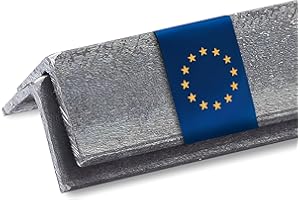 Stahl-Shop24 - Stahl Winkelprofil 10x10x2mm 2000mm - L-Profil S235JR EN 10025 - geschweißt & verzinkbar - Winkelstahl für Unterkonstruktionen, Tragrahmen, Hallenbau, Maschinenbau, Schwerlastregale