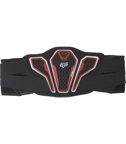 Alpinestars Saturn Kidney Belt - Cintura Lombare Protettiva Per Moto (Nero/Bianco)