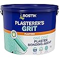 Bostik Plasterer’s Grit, Plaster Bonding Agent, No Mixing, Suitable For Interior Use, Easy to Apply, Colour: Green, 10L