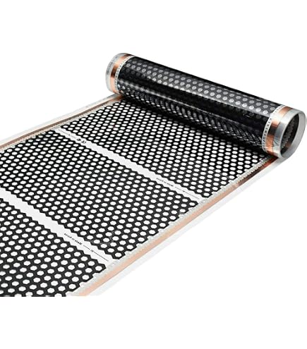 IHelios Underfloor Heating Film Kit - 220W/sqm Infrared Electric With Smart Thermostat