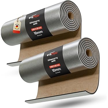 Geluidsisolatie Op Rol , Zelfklevend. Alubutyl Afmeting 500 X 40 Cm 2mm Dik 50099