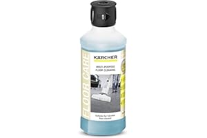 Kärcher Nettoyant sols universel RM 536 , pour des résultats sans traces sur tous les sols durs, 500ml de concentré donnent 40l de liquide de nettoyage dilué