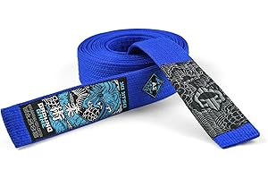 Ground Game BJJ Gürtel BJJ Belt | 260-340 cm | Brazilian Jiu-Jitsu-Gürtel für Erwachsene | Premium