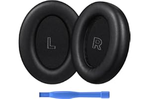 ‎MMOBIEL Zapasowe Nausznik do Bose QuietComfort Ultra Wireless Noise Cancelling Słuchawek od MMOBIEL - Memory Foam i Protein PU Wymienna Poduszka Uszu - Noise Isolation Pady Nauszne – Czarny